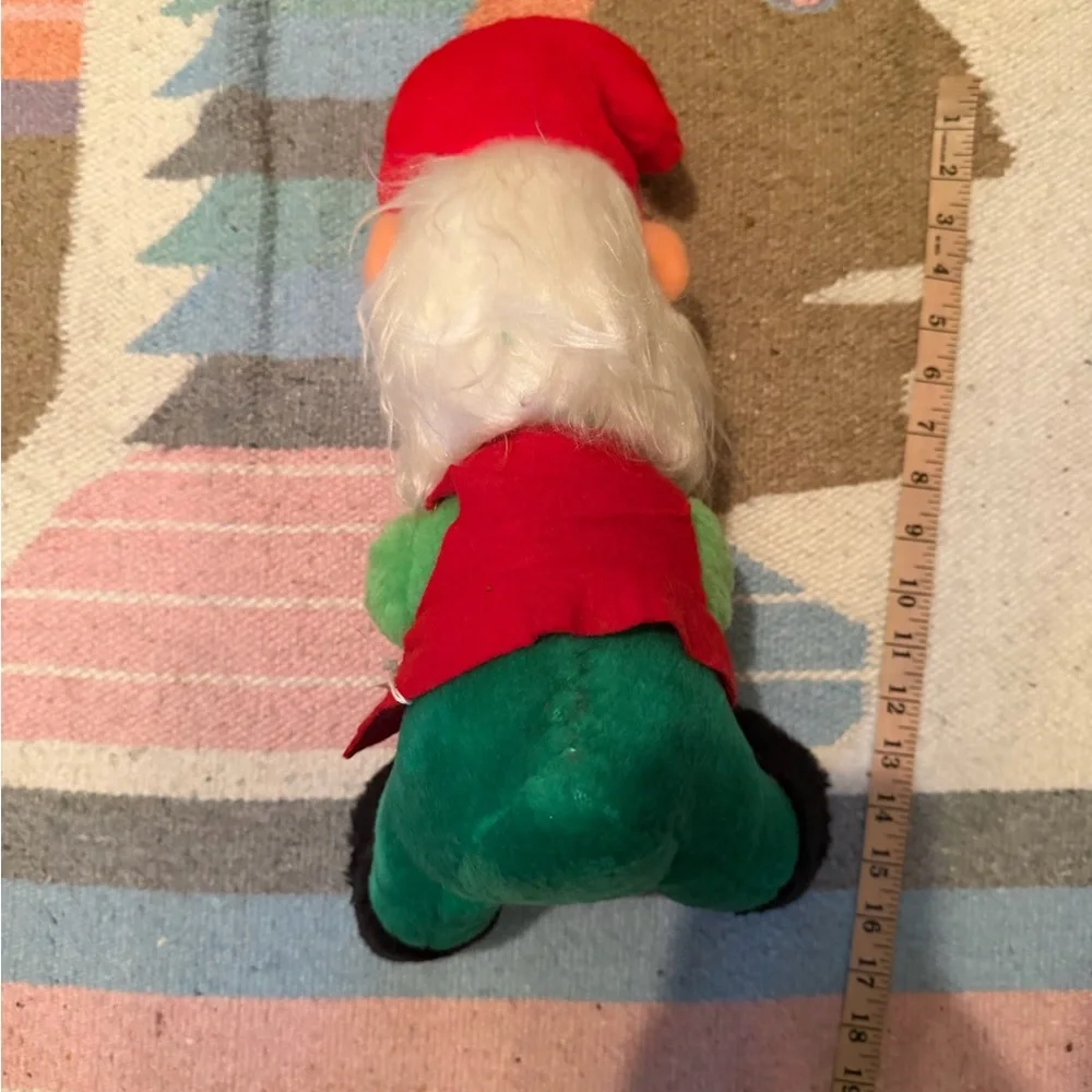 Vintage Irish Christmas Elf Shelf Sitter, Light Pole Hugger Made In Ireland NOS